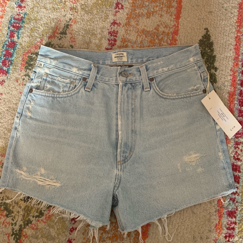 Kristen high rise short forget me not